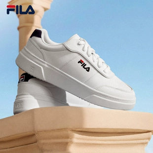 《2025 夏季新款来袭！FILA 斐乐板鞋演绎男士专属时尚，小白鞋成女士休闲运动新宠 》