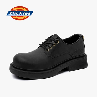 2025 年秋季男士必备！Dickies 休闲皮鞋演绎百搭英伦风，厚底增高工装大头鞋超吸睛