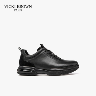 探索户外必备！法国 VB 未毕登山徒步鞋 VICKI BROWN 黑色款，耐磨透气助力男士休闲运动之旅